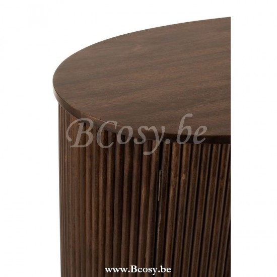 J Line Jline Schrank Reyi Mangobaum Dunkel Braun schubladenschrank schrank mit schubladen schubladenschraenke schraenke mit schubladen