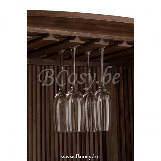 J Line Jline Barschrank Reyi Mangobaum Dunkel Braun barschrank Barschraenke