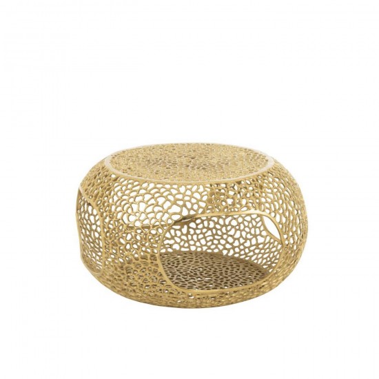 Jline Couchtisch Aluminium Goldfarben Small couchtische Kaffeetische.