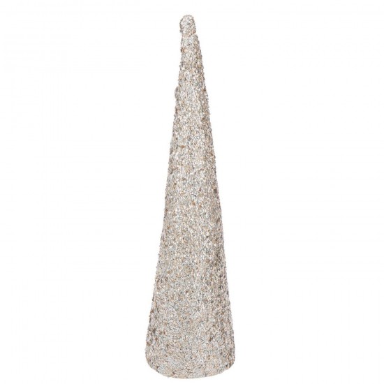 J Line cones de noel Jolipa Cône Sequins Mousse Champagne Large.