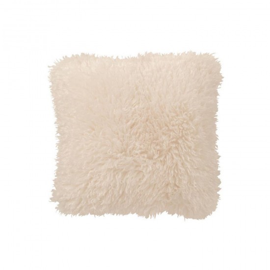 J Line coussins Jolipa Coussin Moutie Polyester Blanc.