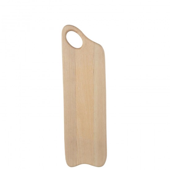 J Line Cutting Board Nam Irregular Ash Wood Natural Large chopping boards.