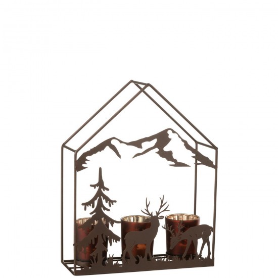 J Line 58383 Teelichte Tealight T Lichthouders Theelichthouder tea light holders Theelichten Windlicht Theelichthouder tea lig.