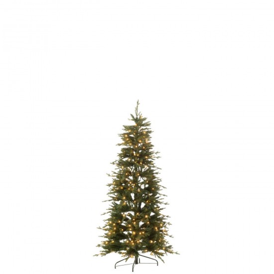 Jline Kerstboom 300 Led Kunstmatig Donkergroen Medium.