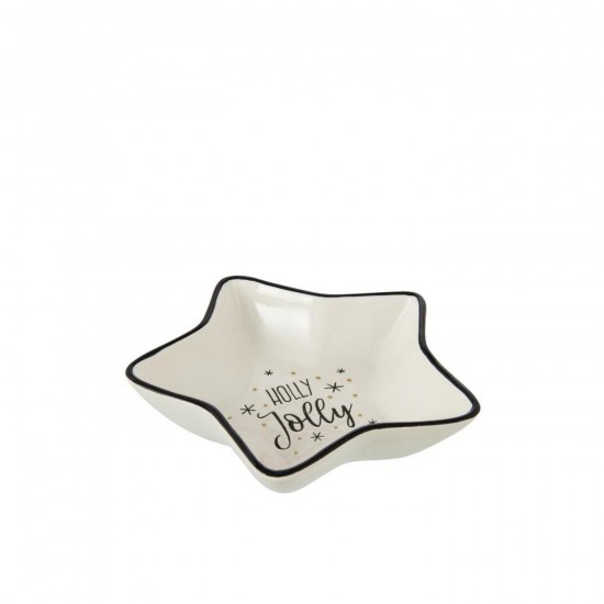 J Line plats Jolipa Plat Etoile Dolomite Blanc Small.