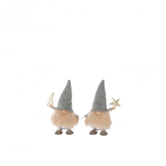 Jline 59615 Figuren Figurines Figurines Figuren Figuritas Sculture DECORATIE Winter Kerst.