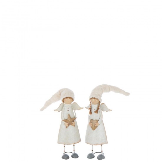 Jline 59622 Figuren Figurines Figurines Figuren Figuritas Sculture DECORATIE Winter Kerst.