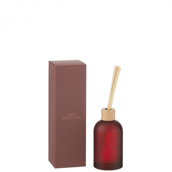 J Line diffuseurs de parfums Jolipa Diffuseur Accords Essentiels Rose Seduisante 250Ml.