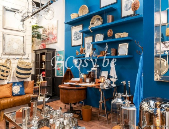 J Line Jline Gymbank Leder Holz Kognak sitzkissens puffs Hockers