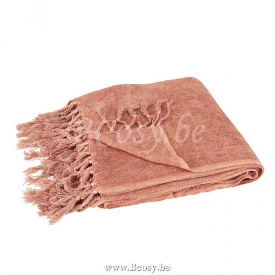 J Line Jline Plaid Kwast Viscose Roze