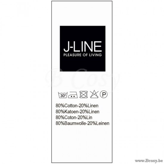 Plaid Délavé Lin Gris Clair 150X200Cm Jolipa Jline Plaid Delave Lin Gris Clair