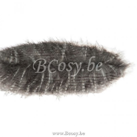 Jline 76866 j line sierkussen nepbont grijs pels j line Textiel Textile Textiles Textilien Textil Tessile TEXTIEL Kussens