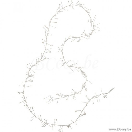 J Line 85104 Home Accessories Kerst Wohnzubehoer Pendel garland hanging Vasi Vazen Decoracion Vasen gewinde aussetz deco Decoratie kerstslinger Dekoration Decorations Jarrones accessoires De La Maison