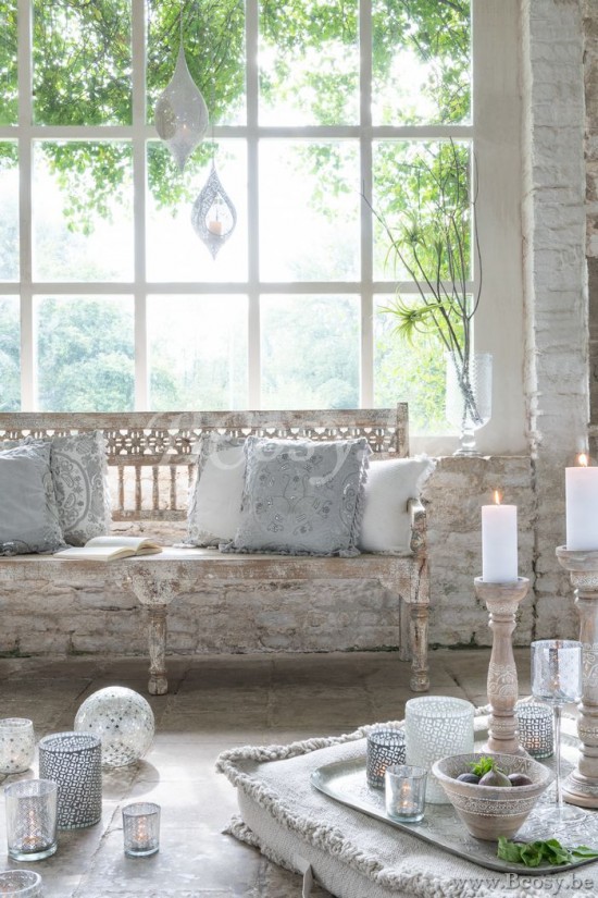 Jline Jarron Pie Redondo Cristal Tallado Transparente