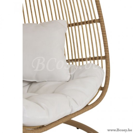 J Line 91020 Meubles d appoint Schommelzetel Furniture hanging chairs egg Relax Landelijke stijl Meubels stuhl haengend Moebel Haengesessel hanging chair egg Meubelen Hangstoel Meubles Interieurmeubel