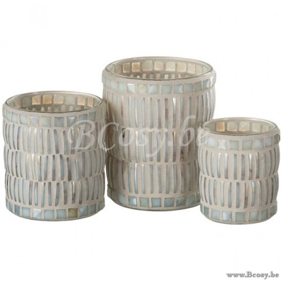 Jline 92073 Kaarshouders Support Bougie Candleholders Kerzenhalter Soporte Vela Portacandela DECORATIE Thee Windlichten Kandelaars