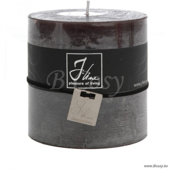 Jline 9296 cilinderkaars forest brandt 80h j line Kaarsen Bougies Candles Kerzen Velas Candele DECORATIE Kaarsen en Geurkaarsen