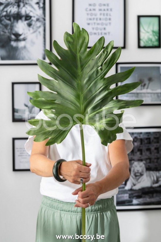 Jline Hoja Plastico Verde Oscuro