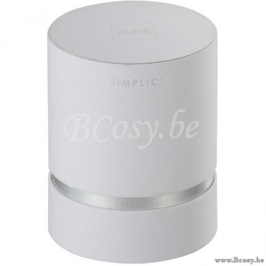 bougies parfumées Jolipa Jline Bougie Parfumee Simplicity Cire Blanc Argent 70 Heures