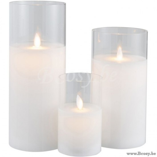 J Line Jline Ledlamp Shining Glass Transparent Large Table Lights