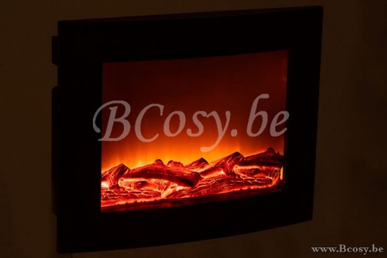 cheminées Jolipa Jline Cheminee Led Moderne Noire