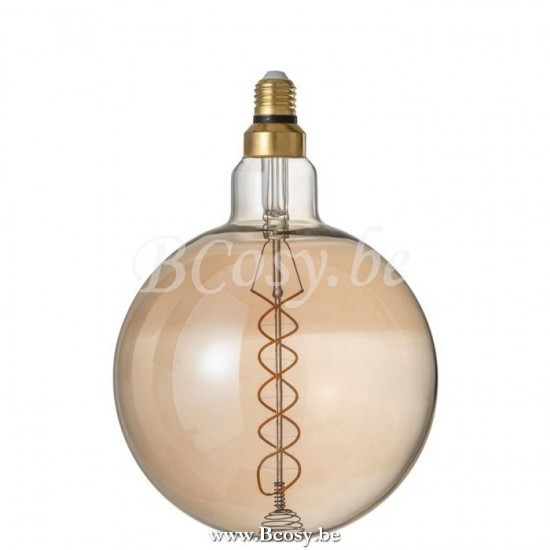 J Line Jline Ledlamp Smokey G200 Double Spiral E27