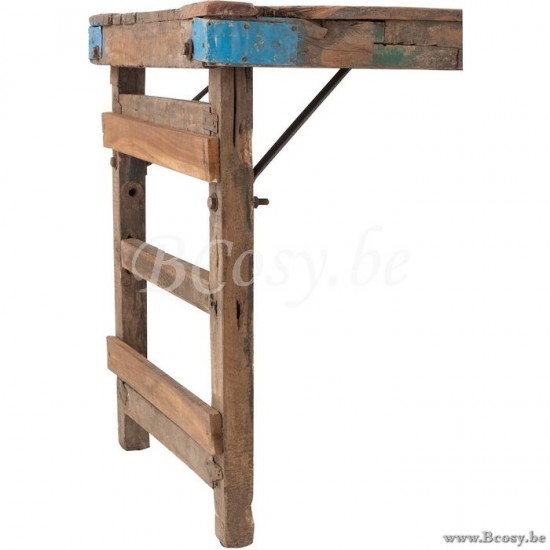 J Line Jline Console Verouderd Gerecycleerd Hout Bruin