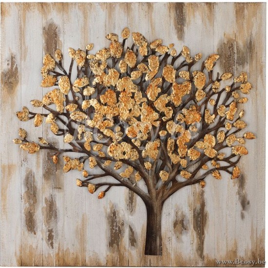 Jline 97057 j line wanddecoratie bomen schilderij j line Wanddecoratie Décoration Murale Wall Decoration Wanddeko Decoración De Pared Decorazioni Murali DECORATIE Wall Art