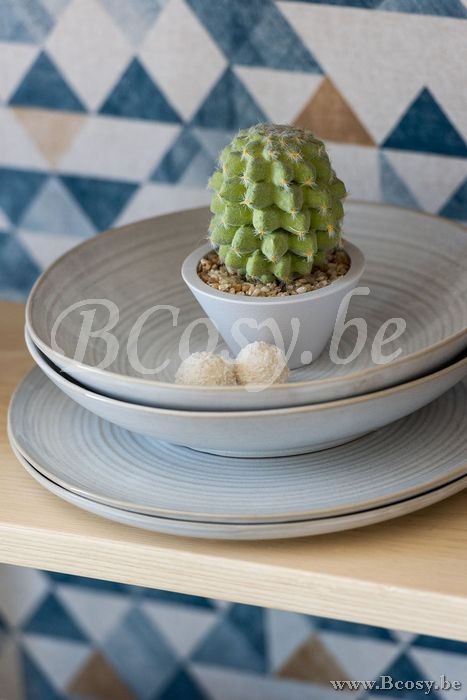 J Line Jline Tasse Noa Porzellan Weiß kaffeetassen mit untertassen