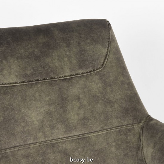 LABEL51 Fauteuil Toby Hunter Velours.