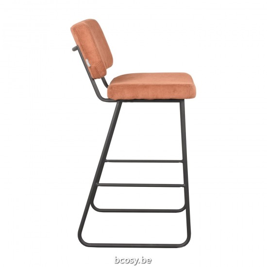 LABEL 51 Barkruk Noah Rust Ribcord Zithoogte 78.