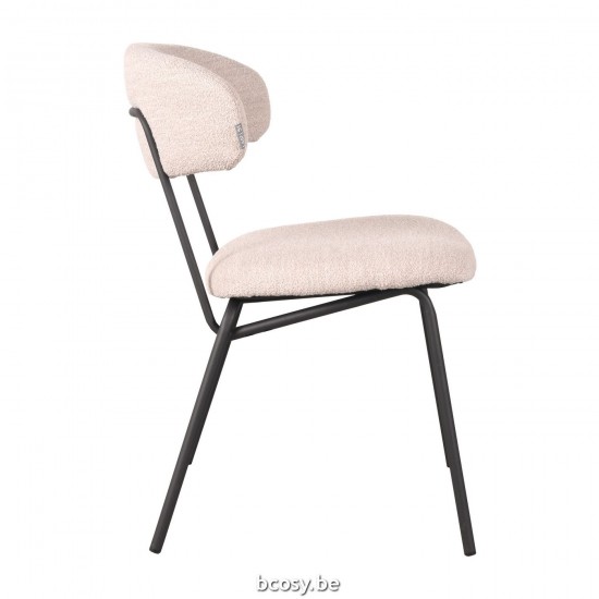 LABEL 51 Eetkamerstoel Zack Naturel Boucle.