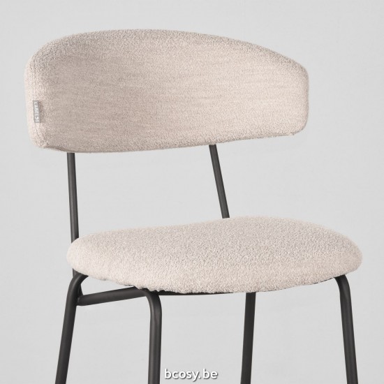 LABEL51 Hauteur des sièges du tabouret de bar 78 Zack Naturel Boucle.