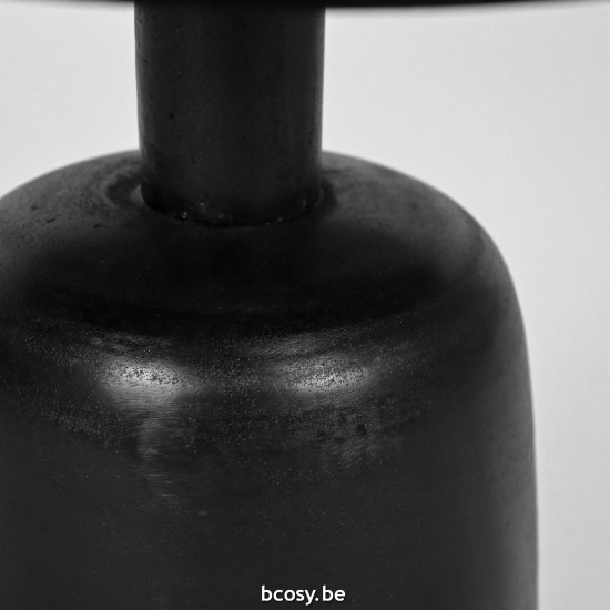 LABEL 51 Bijzettafel Wink Zwart Metaal 50 cm.