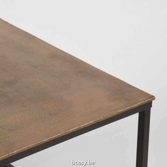 LABEL 51 Salontafel Pride Antiek Goud Metaal 100 cm.
