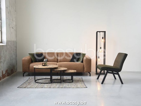 LABEL 51 Salontafel Set Triplet Rough Mangohout.