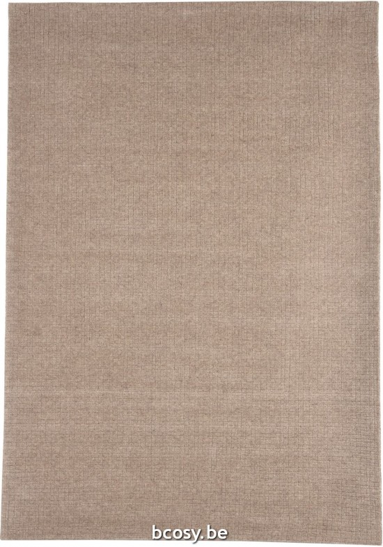 LABEL51 Tapis ly 200x300 cm Wolly Taupe Laine.