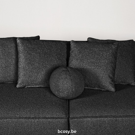 LABEL51 Banc Stelvio Anthracite Boucle.