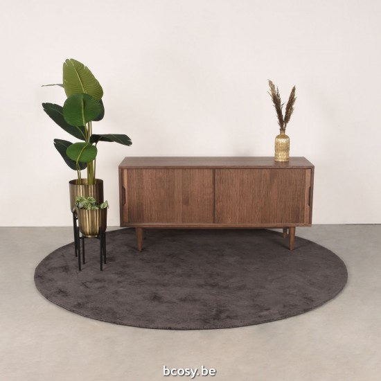 LABEL51 TV-Schrank Jule Nussbaum Eiche 130 cm.