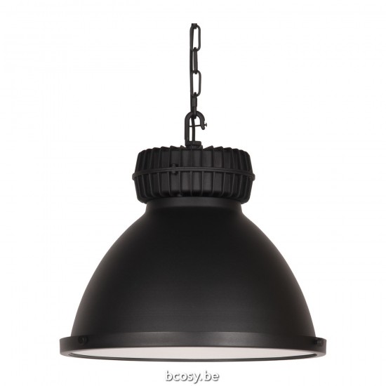 LABEL51 Lampe à suspension Heavy Duty Noir Métal.
