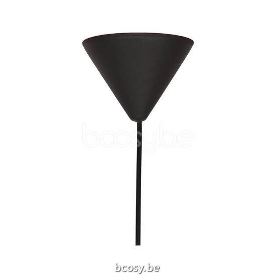 LABEL51 Lampe pendante XL Twist Gris Lin.