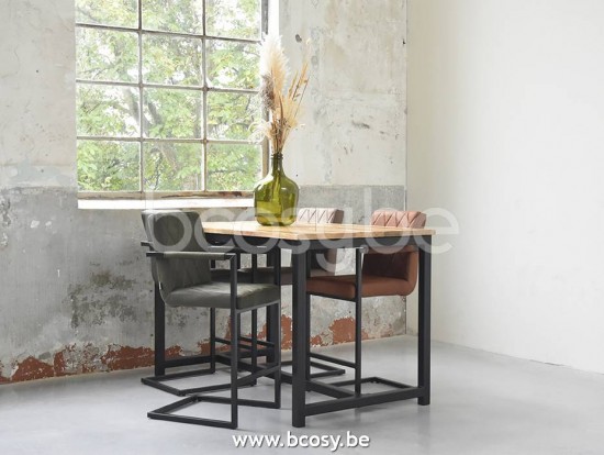 LABEL51 Tabouret de bar Denmark Army Microvezel Laag.