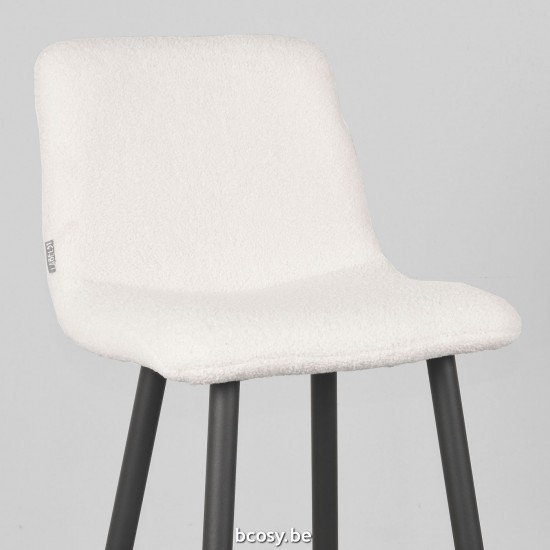 LABEL51 Hauteur des sièges du tabouret de bar 78 Jep Ivoire Teddy.