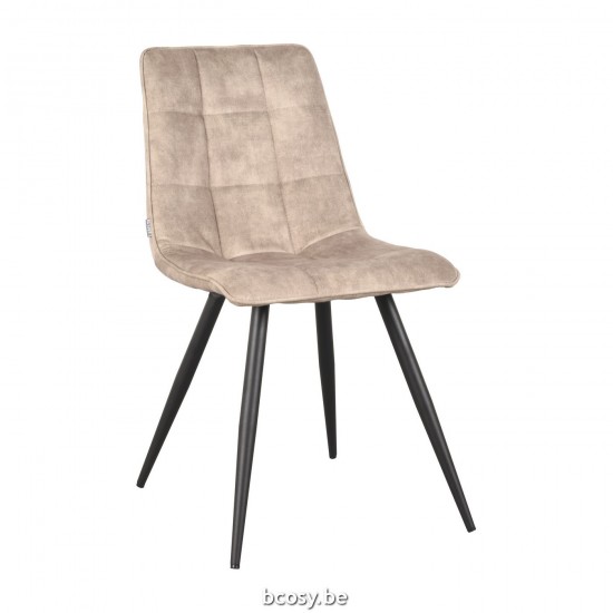 LABEL51 Esstischstuhl Jelt Sand Velours.