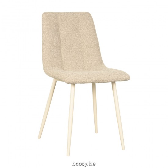 LABEL51 Esstischstuhl Nino Sand Boucle.