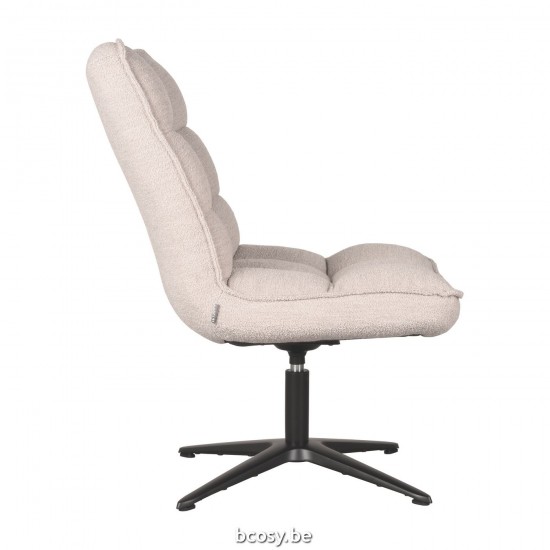 LABEL 51 Fauteuil Vince Naturel Boucle One Size.