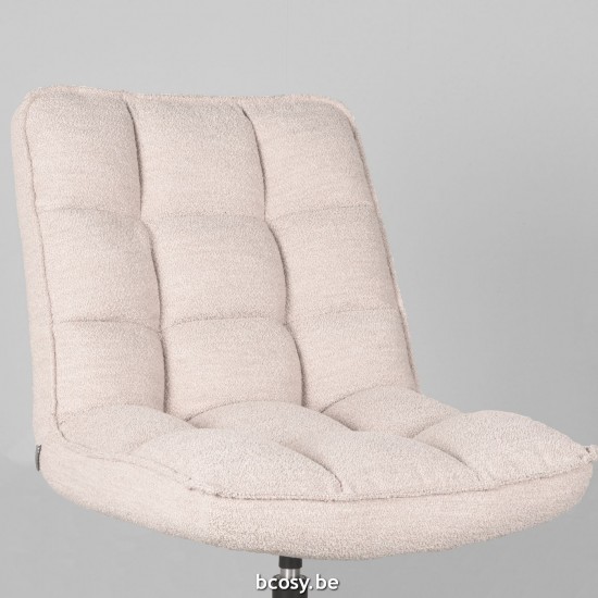 LABEL51 Fauteuil Vince Naturel Boucle One Size.