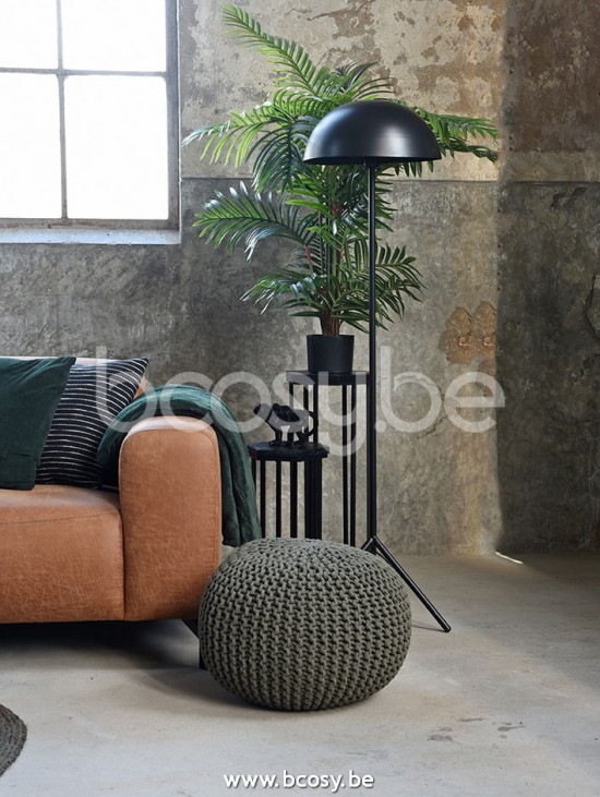 LABEL 51 Floor lamp Globe Black Metal.