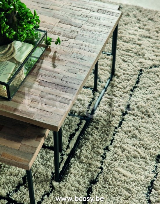 Lifestyle TABLE BASSE CARRÉE SET/2 (127355,127354) MICHAEL