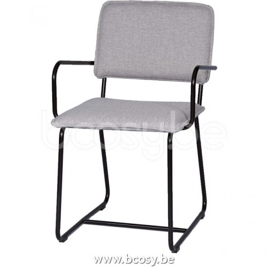 Lifestyle ARMSTOEL PORTER GREY Lifestyle94 EETKAMERFAUTEUIL PORTER GRIJS